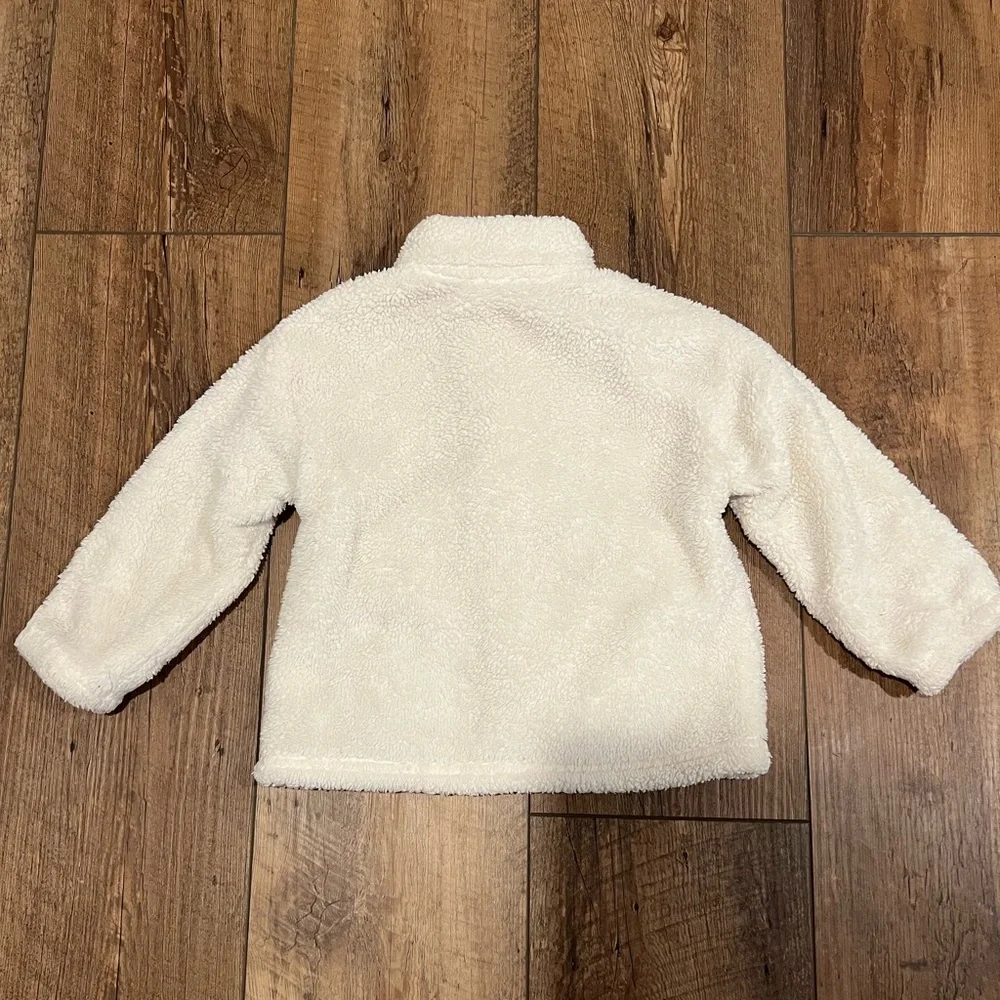 Gap Sherpa 1/4 Zip Pullover, Size 2T - Picture 2 of 5